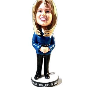 Fort Worth Meteorologist Rebecca Miller Bobblehead - Fort Worth Cats Channel 33